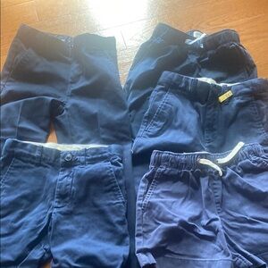 J. Crew Kids Navy Blue pants and shorts , 1 old navy pant